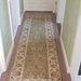 Kendra 3330 G Traditional Persian Classic Floral Vine Bordered Stain-Resistant Green/Sand/Cream Rug