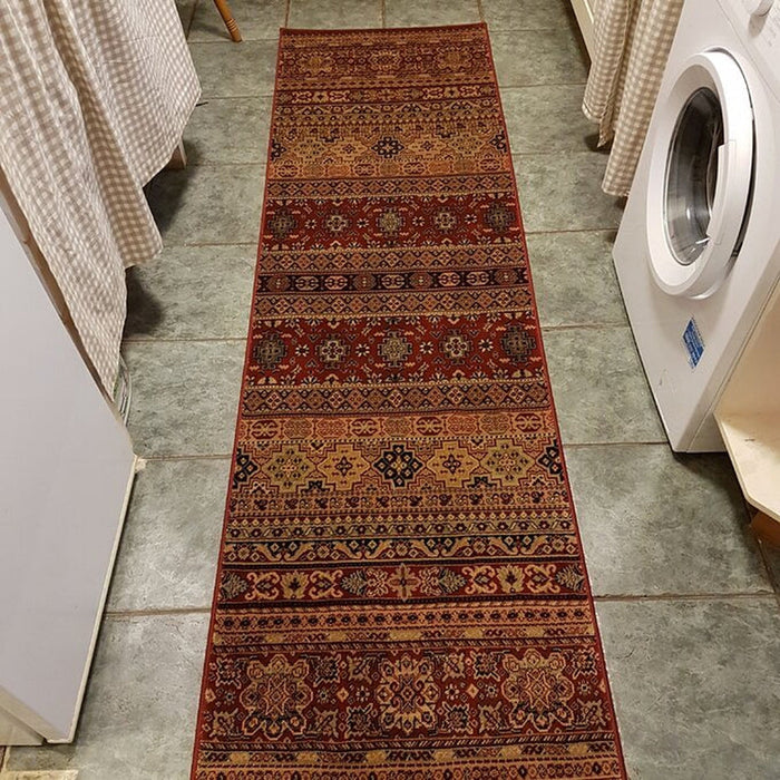 Kendra Traditional 135 R Red/Brown/Rust Rug