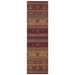 Kendra Traditional 135 R Red/Brown/Rust Rug