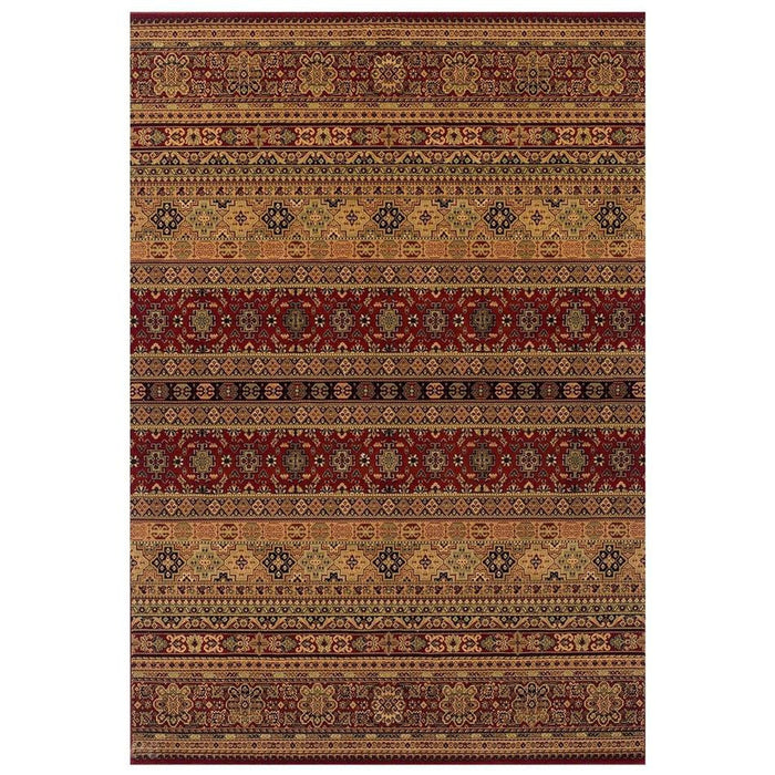 Kendra Traditional 135 R Red/Brown/Rust Rug