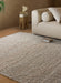 Kerbey Wool Jute Rug Natural White 250 X 400 Cm