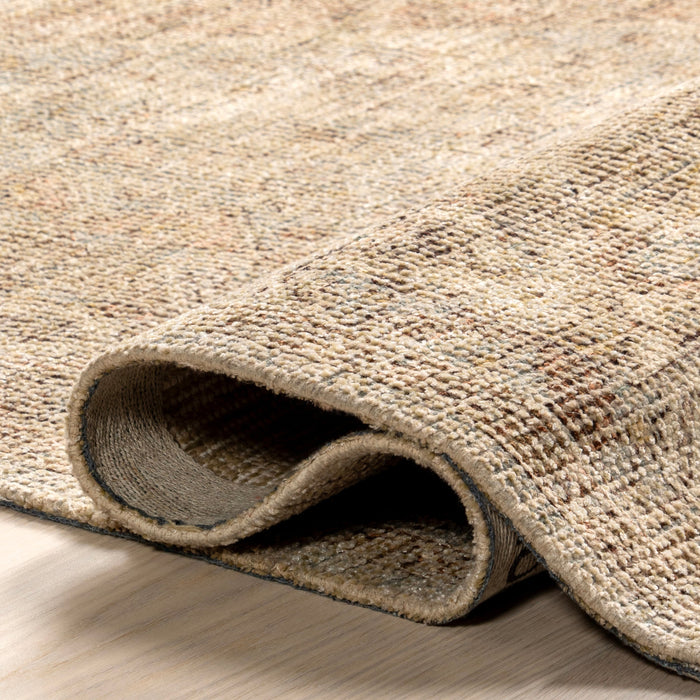 Khaki Tasseled Area Rug for Living Room 150 x 90 cm
