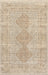 Khaki Tasseled Area Rug for Living Room 150 x 90 cm