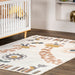 Tappeto per bambini Bruco 100x140 cm Beige