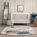 Kids Sleeping Bear Area Rug Light Grey 120x160 cm