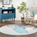 Kids Washable Multicolor Play Rug for Room and Nursery