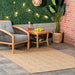 Kite Trellis Soft Indoor Outdoor Rug 150x240 cm Brown