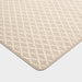Kittiwake Custom Diamond Pattern Rug Almond Grey 150 cm