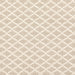 Kittiwake Custom Sample Rug Almond Grey Micro-Trellis Design