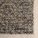 Knit Wool Area Rug in Grey 160 cm x 230 cm