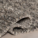 Knit Wool Area Rug in Grey 160 cm x 230 cm