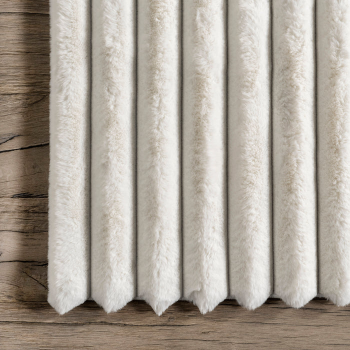 Kris Washable Off White Plush Cloud Area Rug 120x180 cm