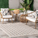 Krista Beige Area Rug for Indoor and Outdoor Use