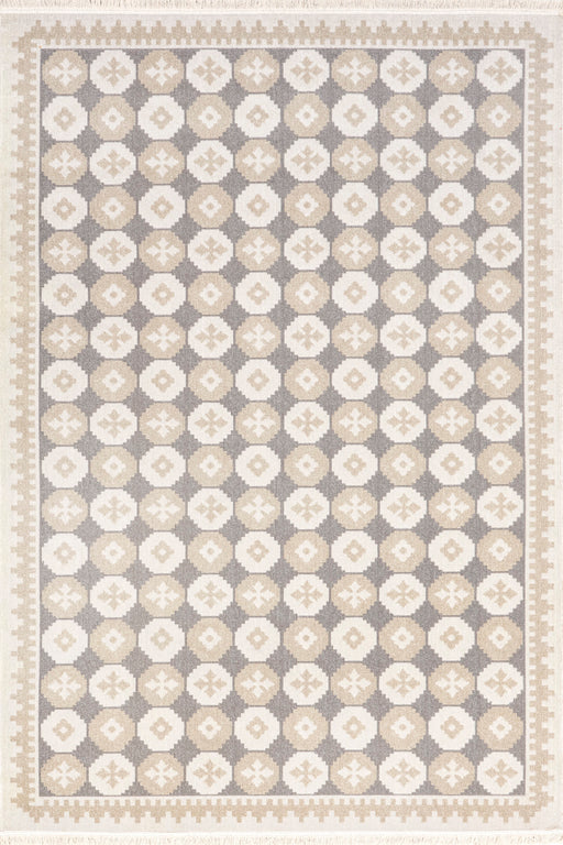 Krista Beige Area Rug for Indoor and Outdoor Use