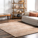 Krystin Geometric Tan Area Rug 130cm x 180cm