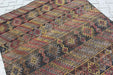 Kurdish Embroidered Kilim Rug 151cm x 318cm Vintage