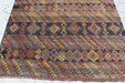 Kurdish Embroidered Kilim Rug 151cm x 318cm Vintage