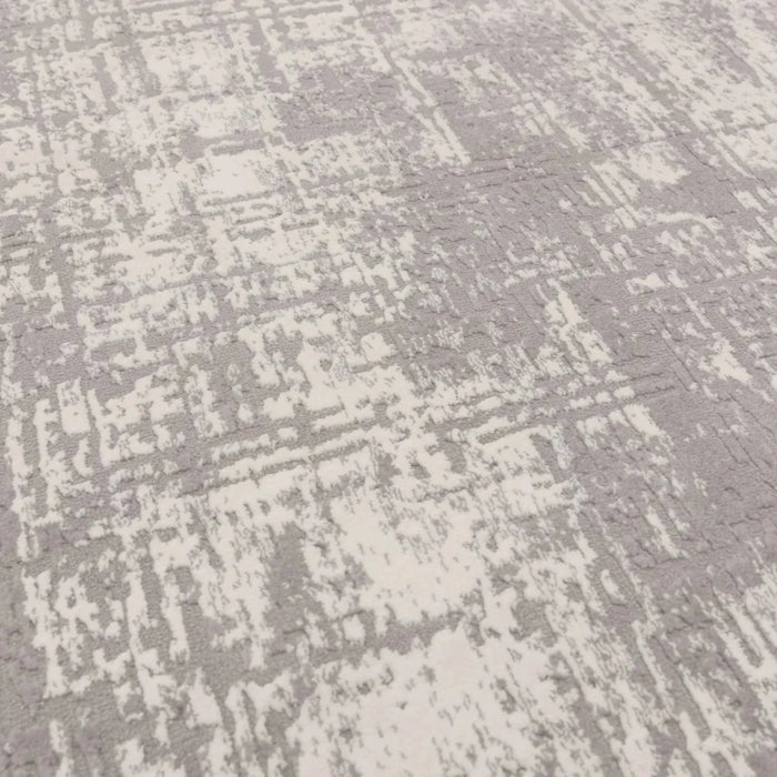 Kuza Abstract Grey Rug