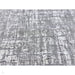 Kuza Abstract Modern Distressed Textured Soft-Touch Mid Grey/Cream/Light Grey Rug