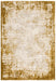 Kuza Borders Gold Rug