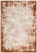 Kuza Borders Terracotta Rug