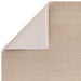 Tappeto Kuza a righe semplici, moderno, strutturato, soft-touch, beige