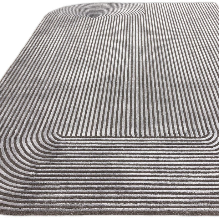 Kuza Shape Black/Charcoal Rug