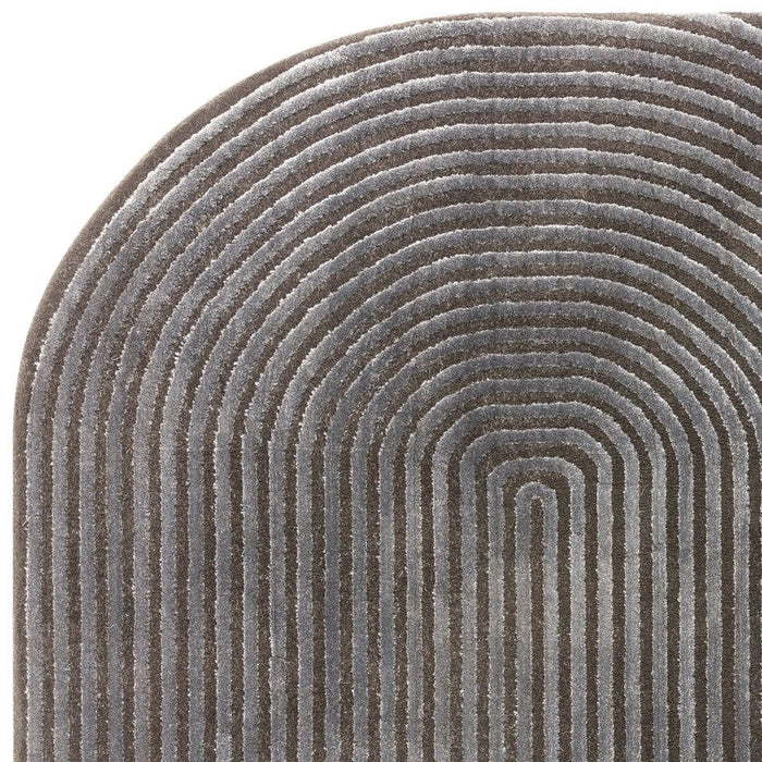 Kuza Shape Black/Charcoal Rug