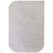 Kuza Shape Silver/Grey Rug 120x 170 cm