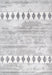 Kyla Grey Diamond Mosaic Area Rug 120x180 cm