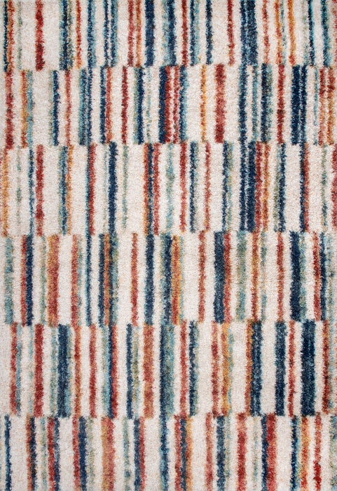 Kyra Striped Area Rug 160x230 cm Beige