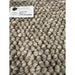 La Playa Modern Plain Mottled Beaded Pebble Hand Woven Textured Wool Flat-Pile Natural Rug