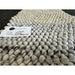 La Playa Modern Plain Mottled Beaded Pebble Hand Woven Textured Wool Flat-Pile Natural Rug