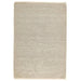 La Playa Modern Plain Mottled Beaded Pebble Hand Woven Textured Wool Flat-Pile Natural Rug