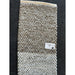 La Playa Modern Plain Mottled Beaded Pebble Hand Woven Textured Wool Flat-Pile Silver Rug