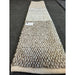 La Playa Modern Plain Mottled Beaded Pebble Hand Woven Textured Wool Flat-Pile Silver Rug