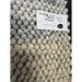 La Playa Modern Plain Mottled Beaded Pebble Hand Woven Textured Wool Flat-Pile Silver Rug