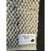 La Playa Modern Plain Mottled Beaded Pebble Hand Woven Textured Wool Flat-Pile Silver Rug