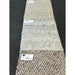 La Playa Modern Plain Mottled Beaded Pebble Hand Woven Textured Wool Flat-Pile Silver Rug