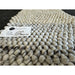 La Playa Modern Plain Mottled Beaded Pebble Hand Woven Wool Flat-Pile Rustic Brown/Grey Rug