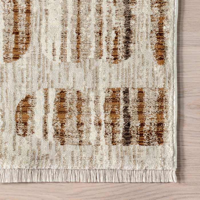 Lafayette Modern Striped Area Rug 160x230 cm Beige