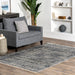 Laila Aztec Area Rug Blue 160x230 cm