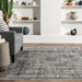 Laila Aztec Area Rug Blue 160x230 cm