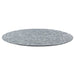 Laura Ashley Cleavers Dark Steel 080904 Round Rug