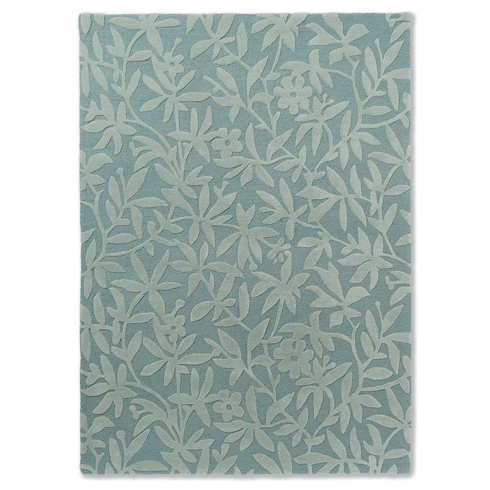 Laura Ashley Cleavers Duck Egg 080907 Rug