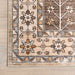 Laurel Medallion Washable Area Rug 160cm Sand