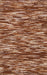 Leather Pinstripe Area Rug - Light Brown 160x230 cm