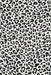 Leopard Pattern Area Rug in Dark Grey 140x200 cm