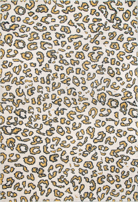 Leopard Print Area Rug 120x180 cm