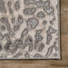 Leopard Print Area Rug Beige 120x180 cm